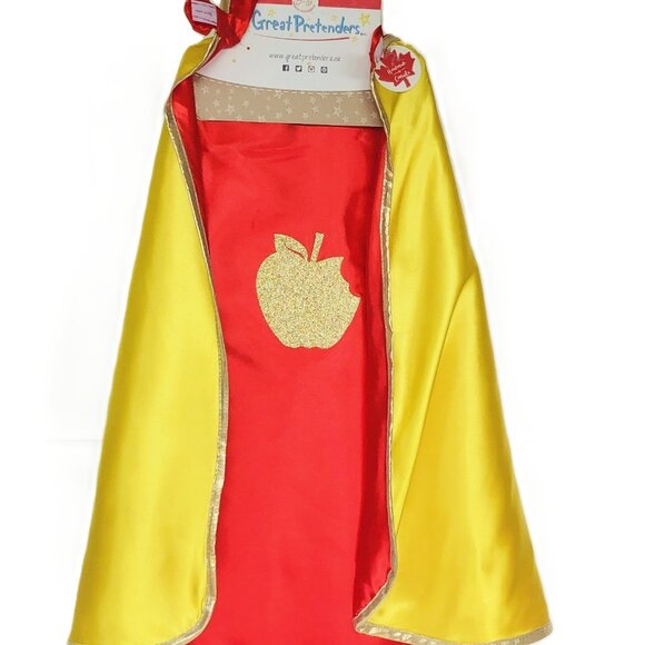 New w/Tag-Great Pretenders Reversible Snow White & Belle Cape (Size 5-6) - Picture 3 of 16